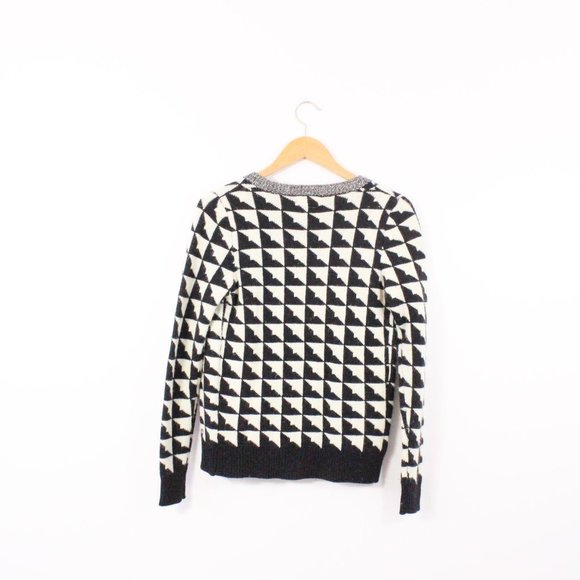 *Numph  Black & White Button Up Cardigan - Picture 7 of 7